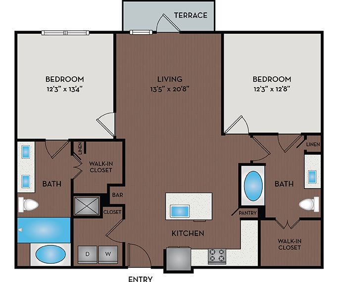 Larq Henderson Apartments Dallas – 4012-C