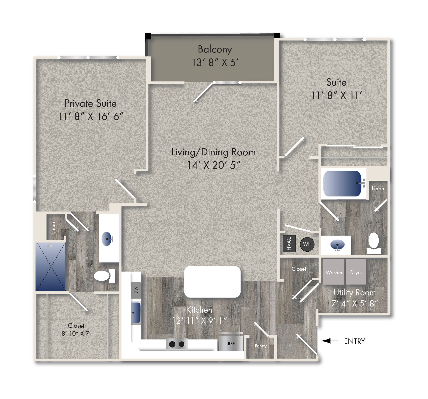 Rialto Hurstbourne Apartments – 305P411