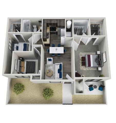 Flats at Peoria – 063