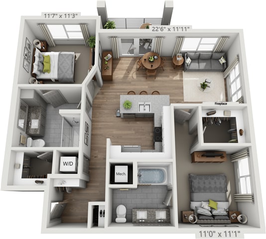 Atlas Apartments at Germantown – 225