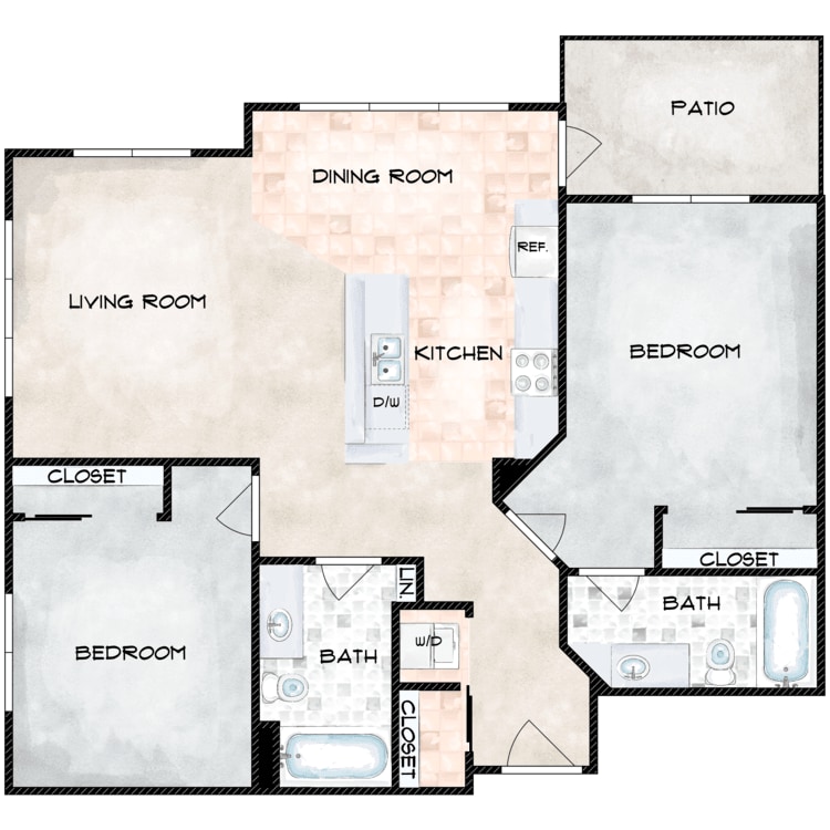Urban Center Apartments – D312