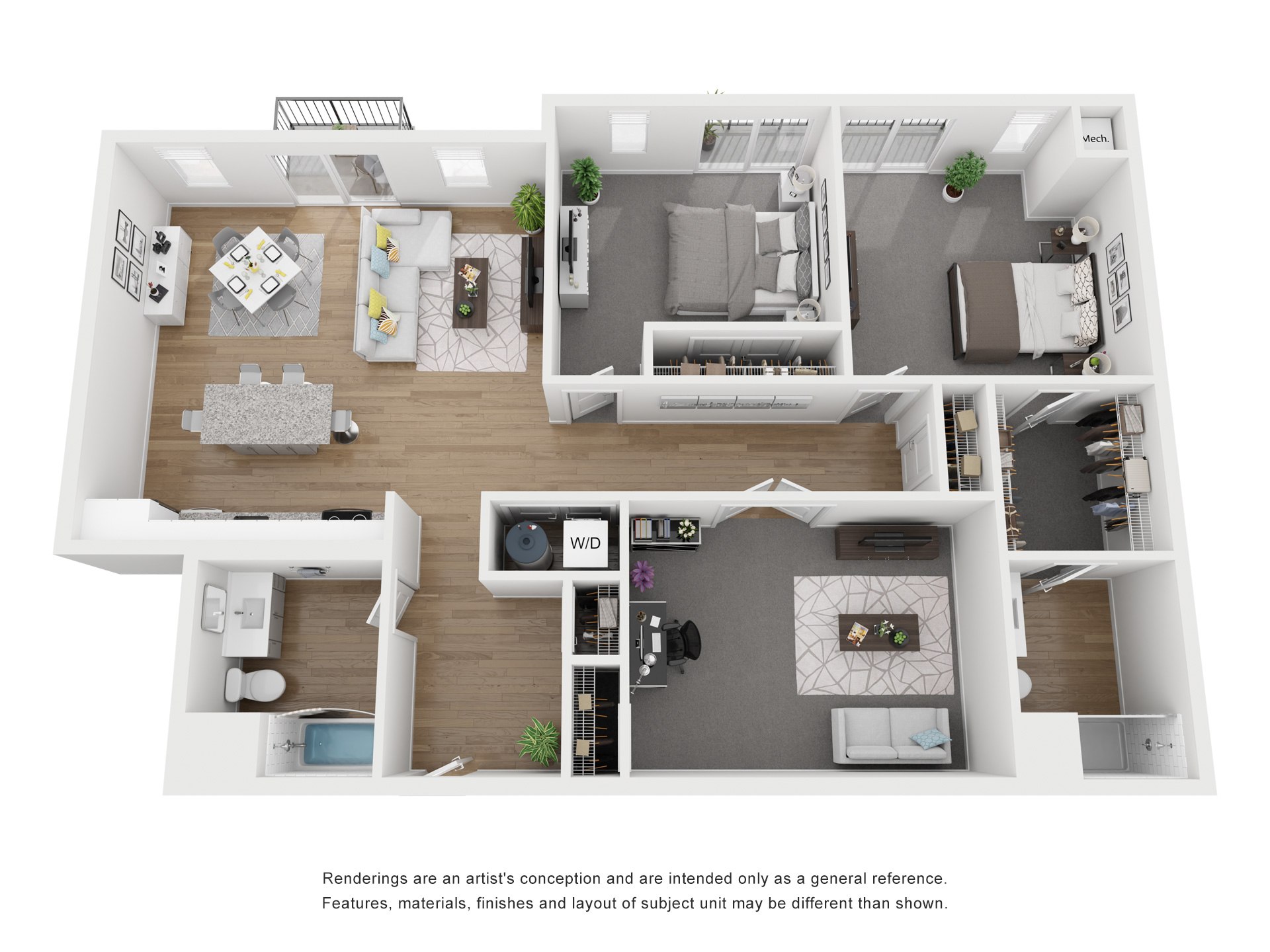 The Monroe Apartments – 1-201