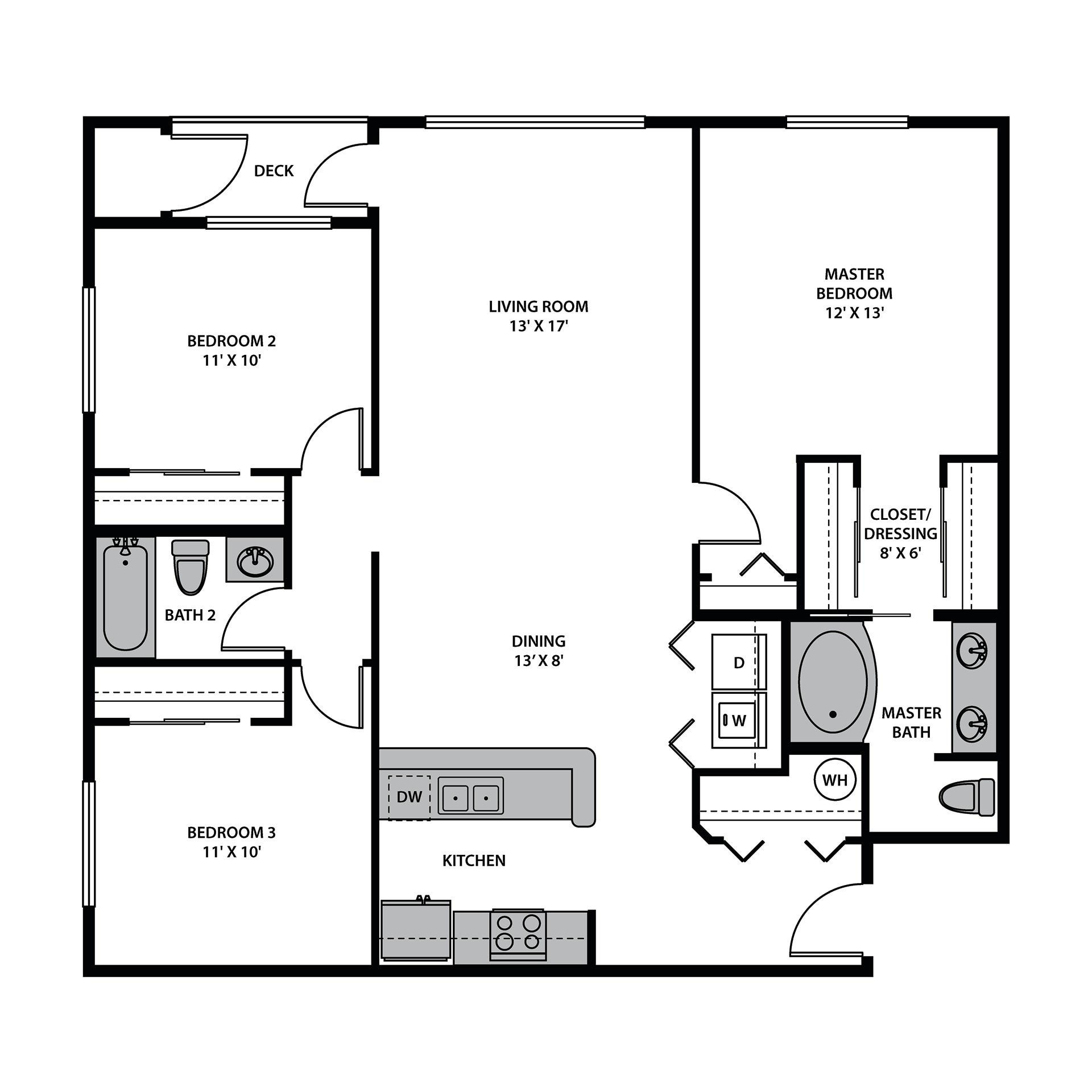 Regency Park Apartments at Queensgate – 3-323