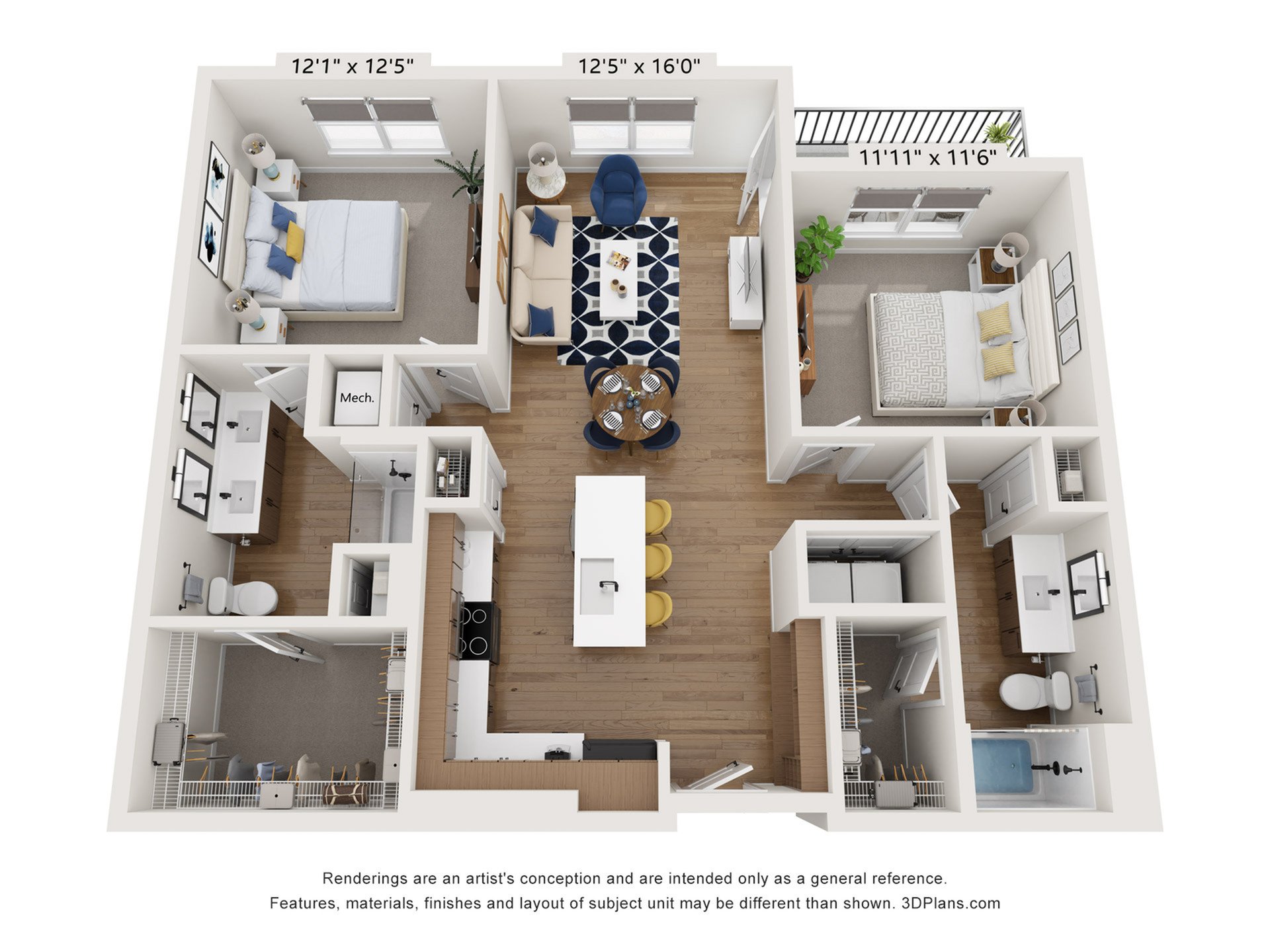 Federal Hill Apartments – B-126