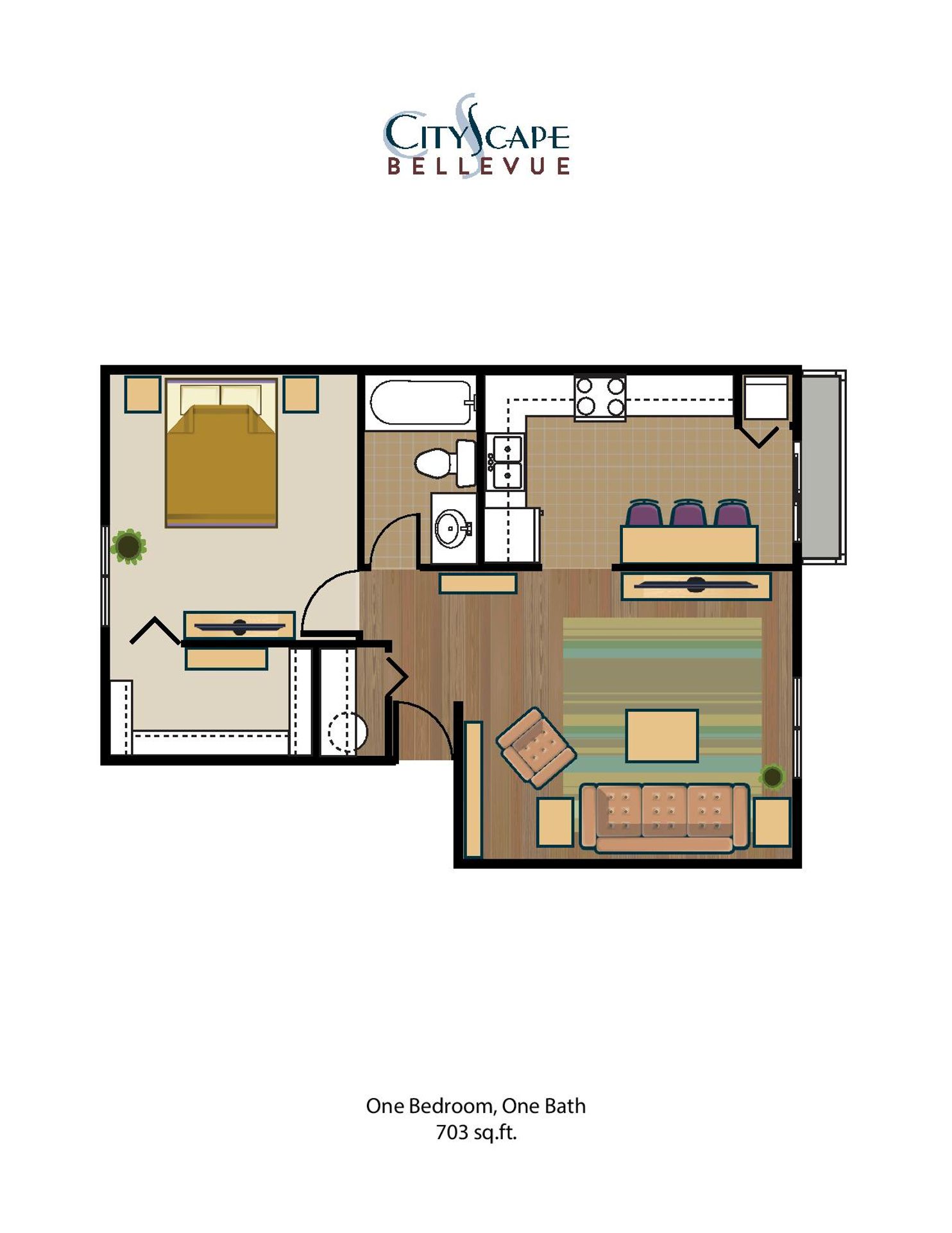 CityScape Apartments – 508-G2