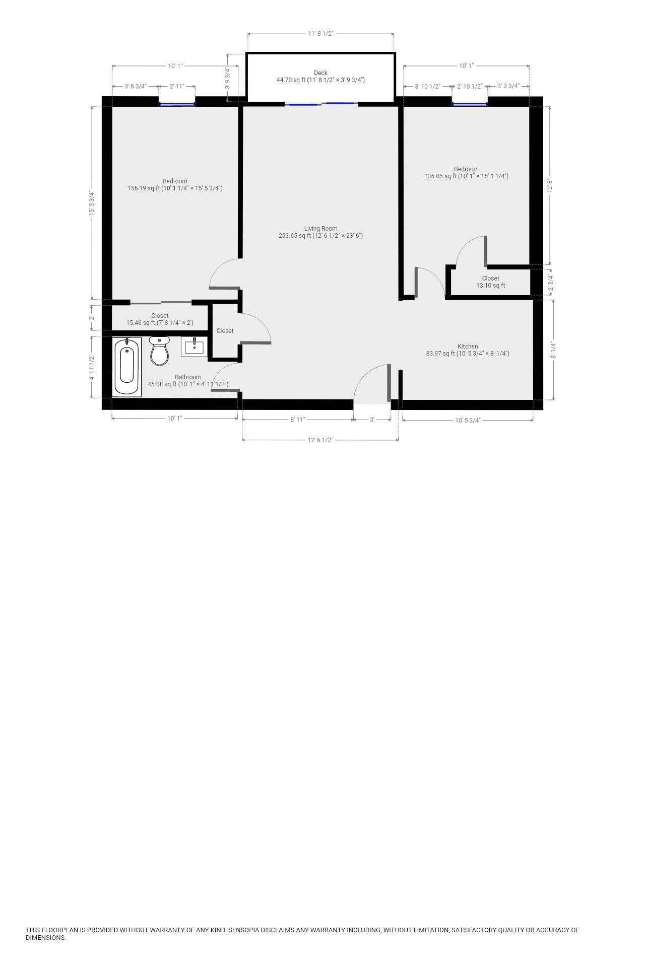 Country Brook Estates – 2BD/1BA - TC - R - 80%