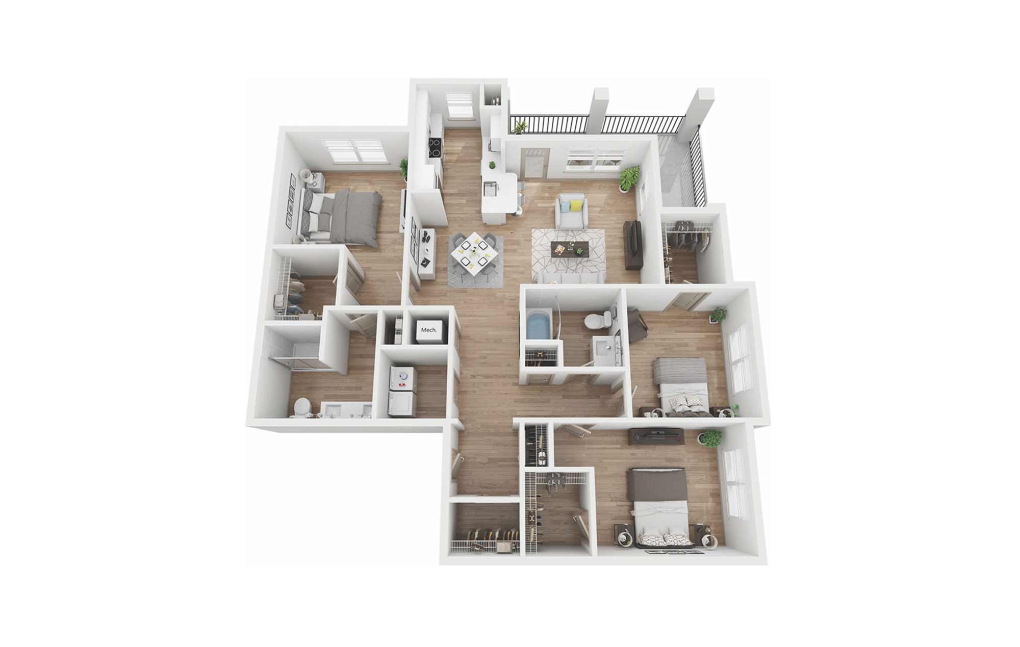 The Pearl Founders Square Apartments – 4310