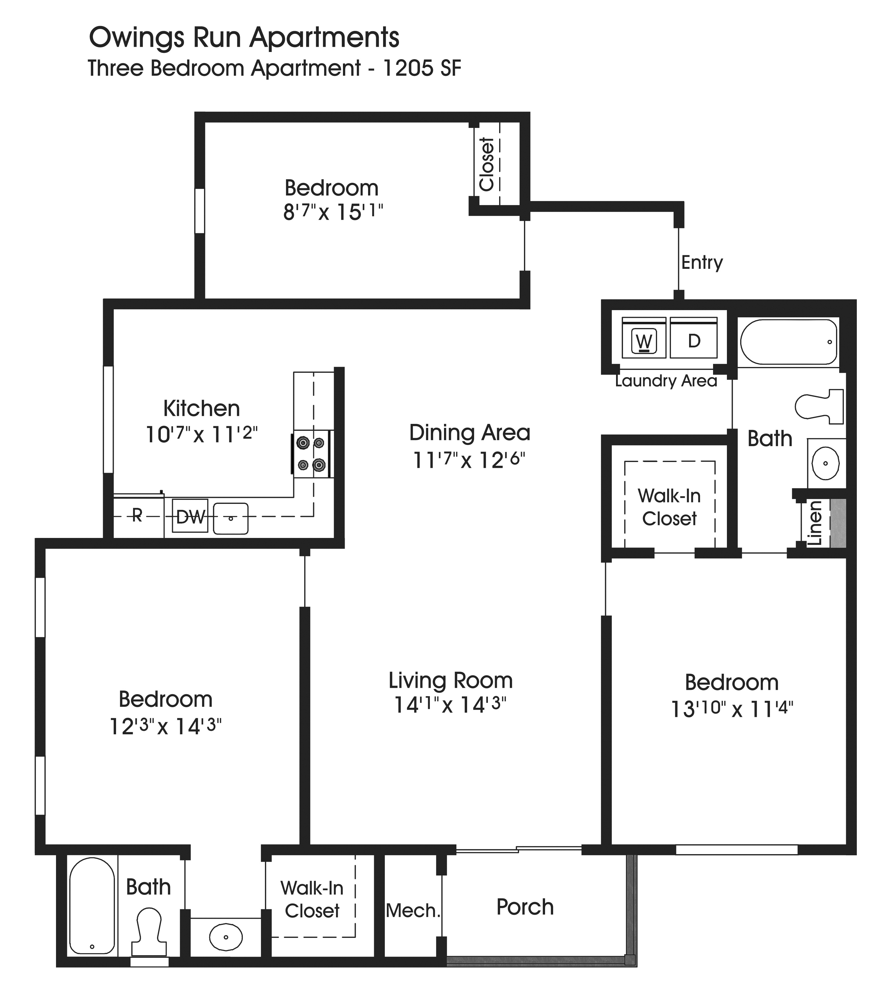 The Apartments at Owings Run – 505-202