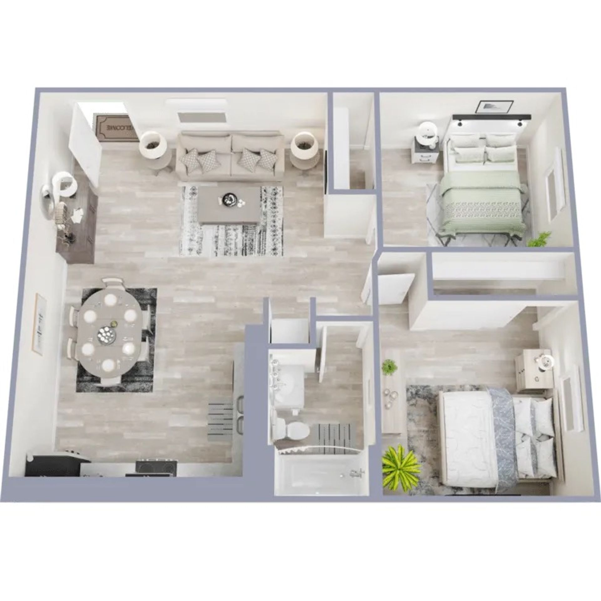 Two Five Greenway Apartments – S207