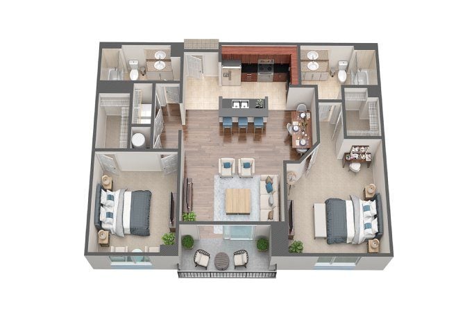 Midtown 24 Apartments – 1101