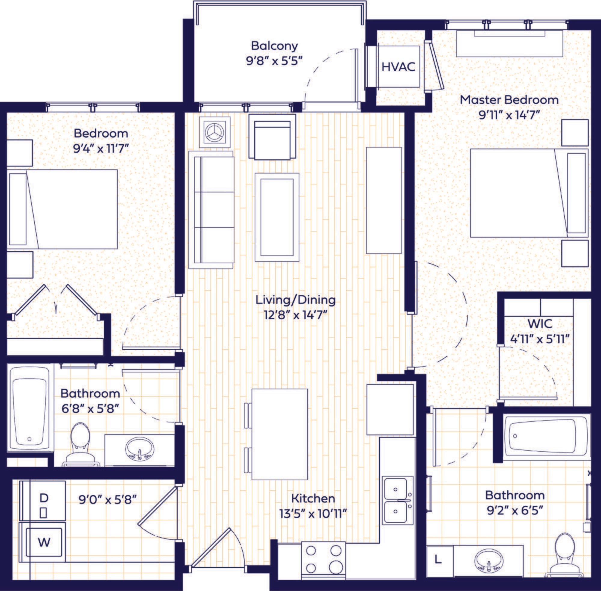 Nova at Riverdale Station – 2 Bedroom-Market