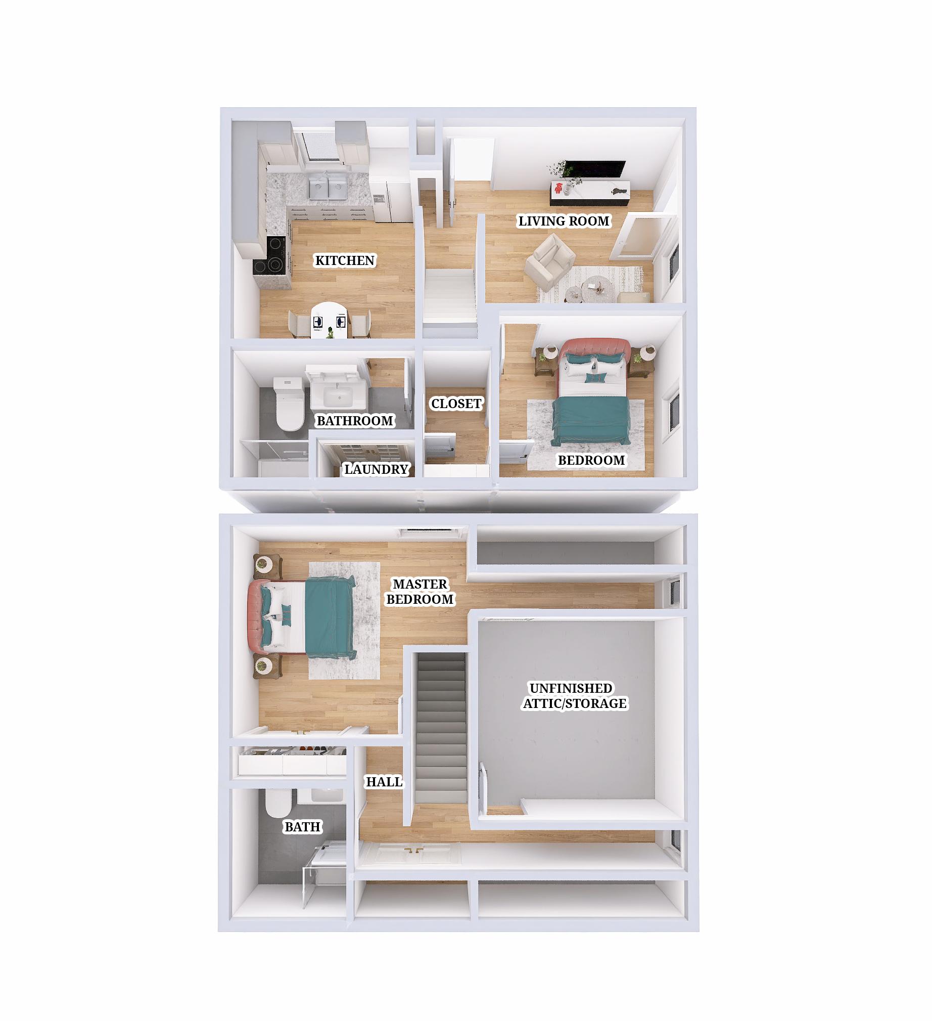 Manchester / Quail Hill – Quail Hill Two Bed, One Bath