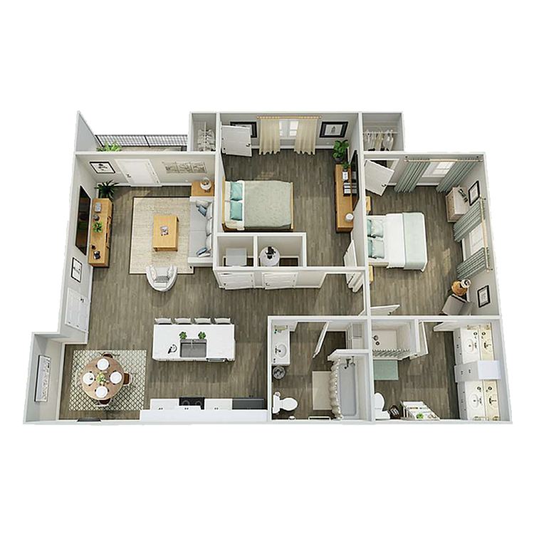 Paragon Luxury Apartments – D206