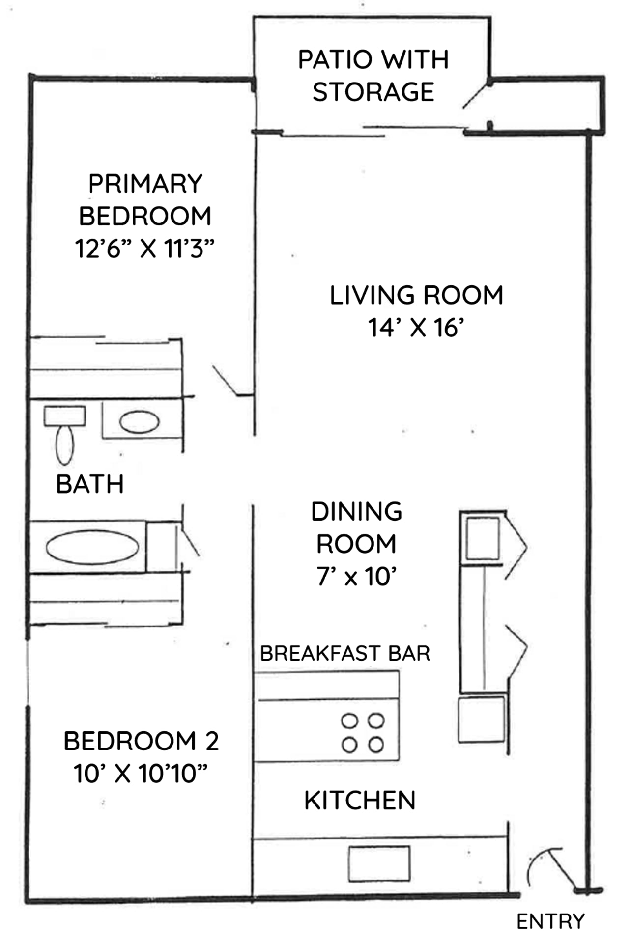 Pepper Tree Village Apartments – C202