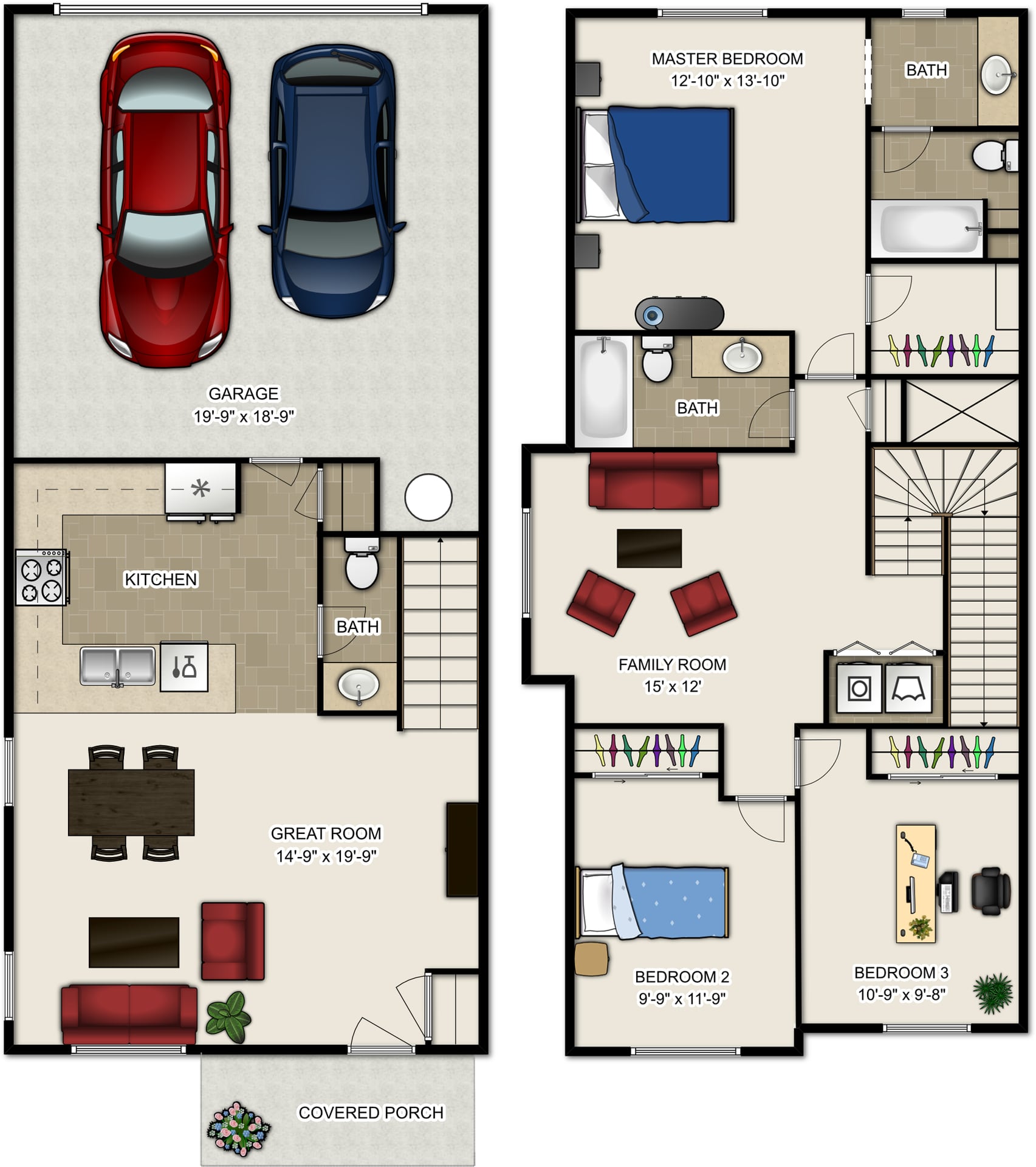 Crossings at Battle Ground Townhomes – 1114 SE 8th Way