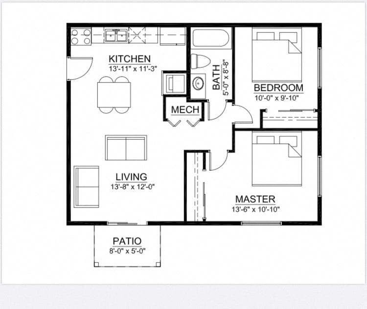 Poudre Trails Apartments – 107-103