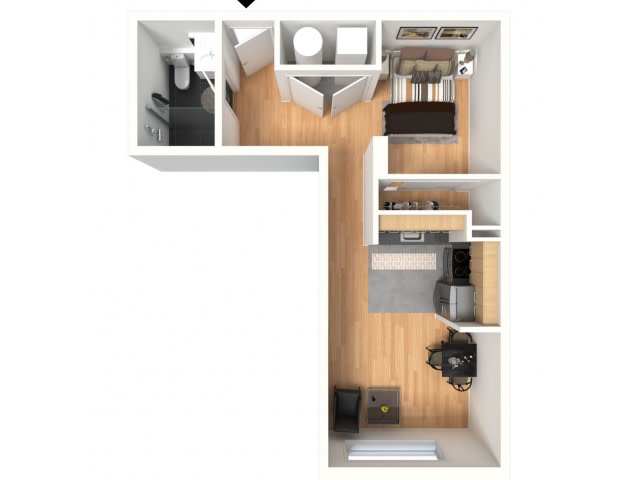 Lancaster Lofts Apartments – 205