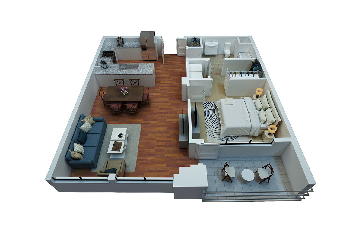 The Flats at East Bank – 712