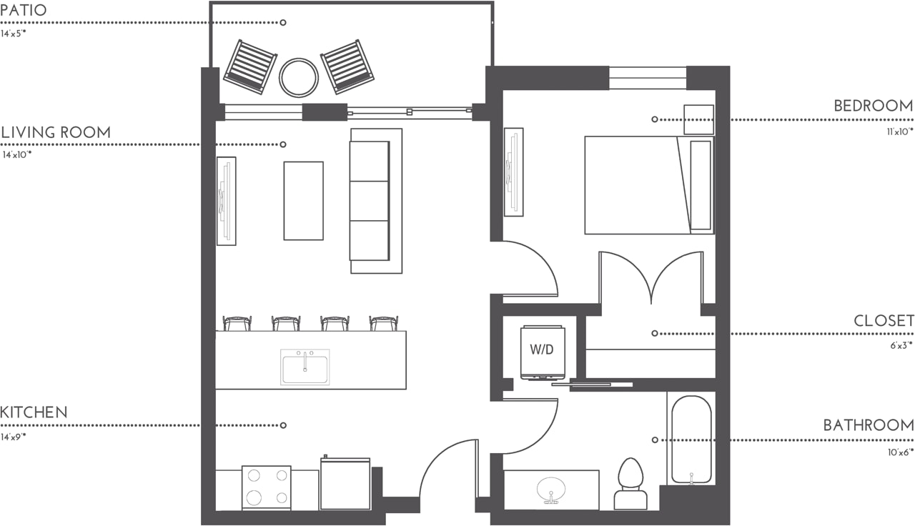 Theo Apartments – 542