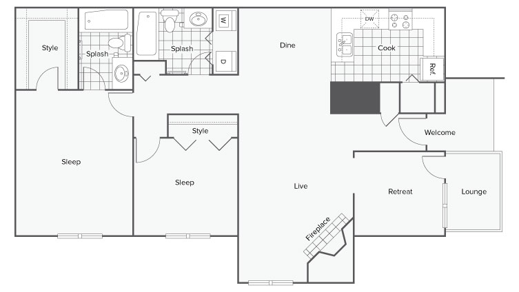Aqua at Sandy Springs – 1005