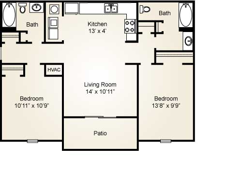 Quad Apartment Homes – 7142D