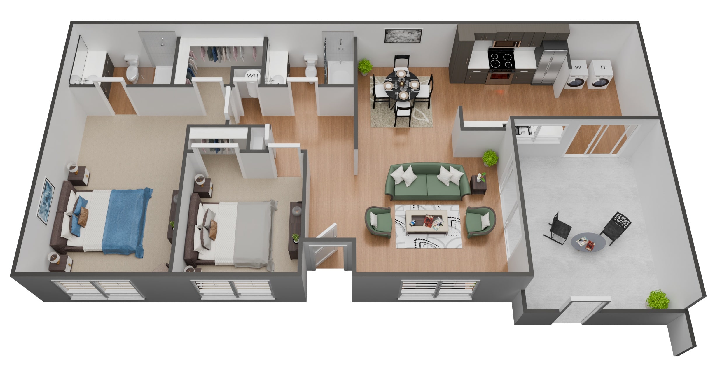 Coventry Square Apartments – 12BR