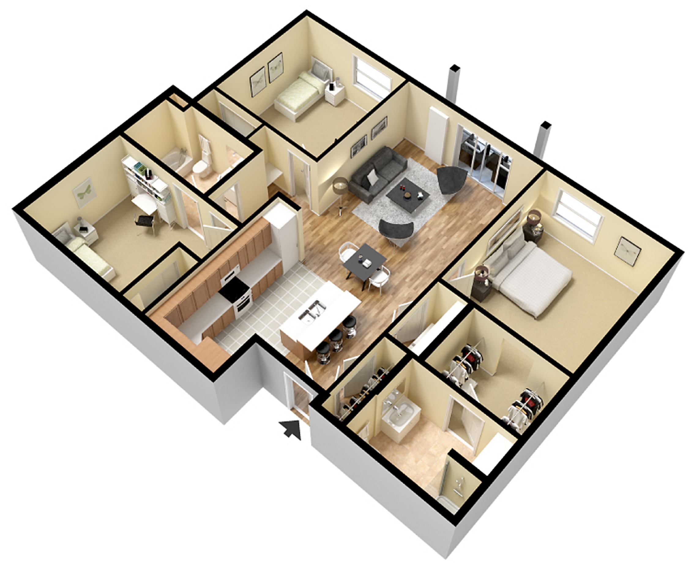 Sidney Apartments – A201