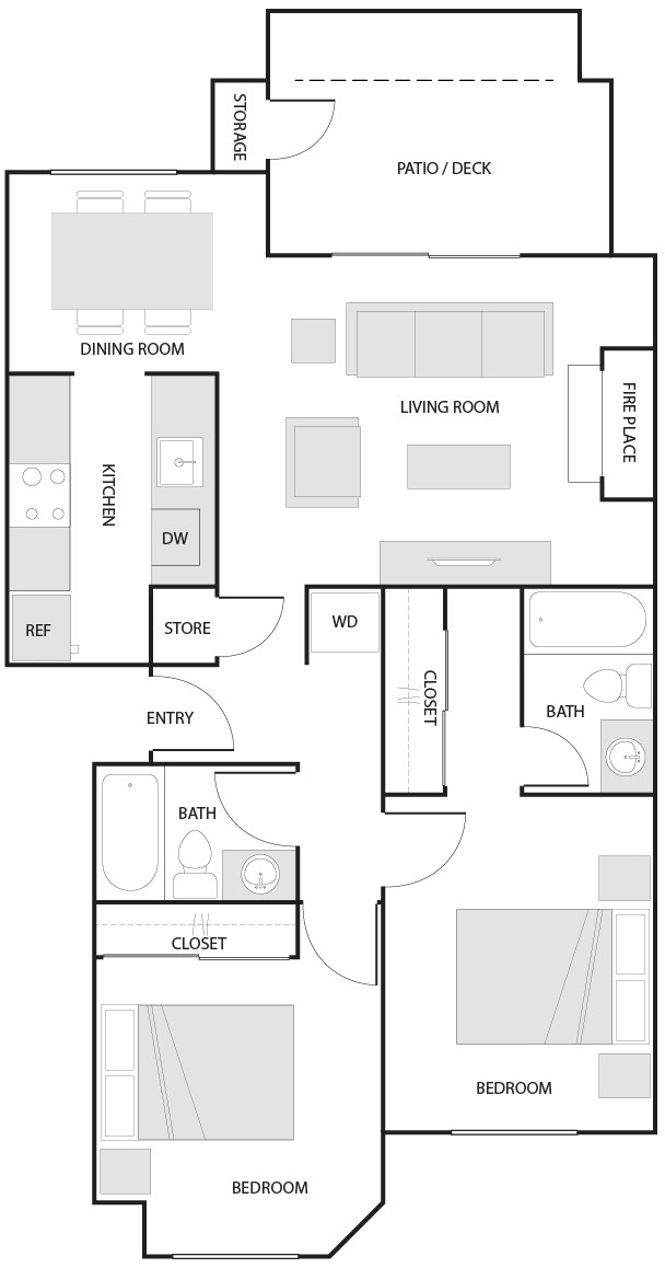 Indian Creek Apartments – 1104