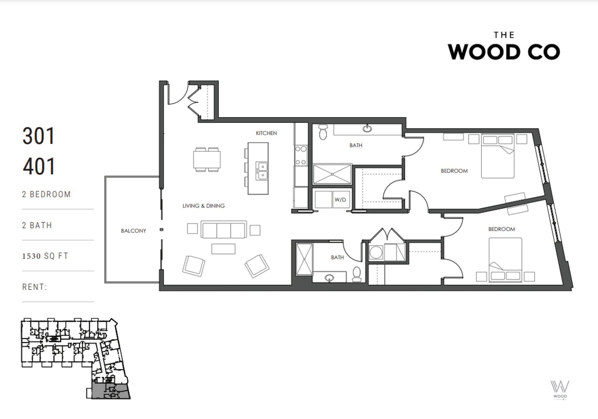 Wood Co. Building Apartments – 401