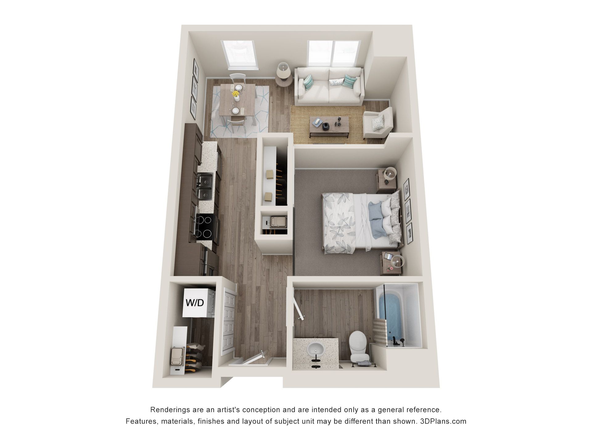 10Bedrock Apartments – 545E-412