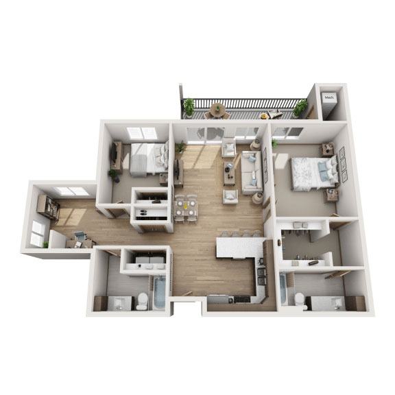Lake Ridge Luxury Apartments – 2102