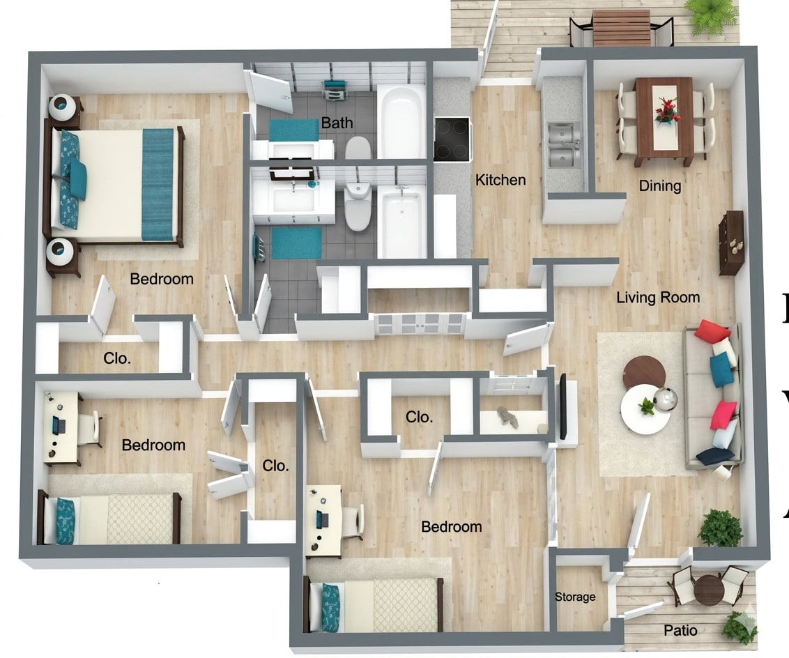 Falls of Braeburn Apartments – 186