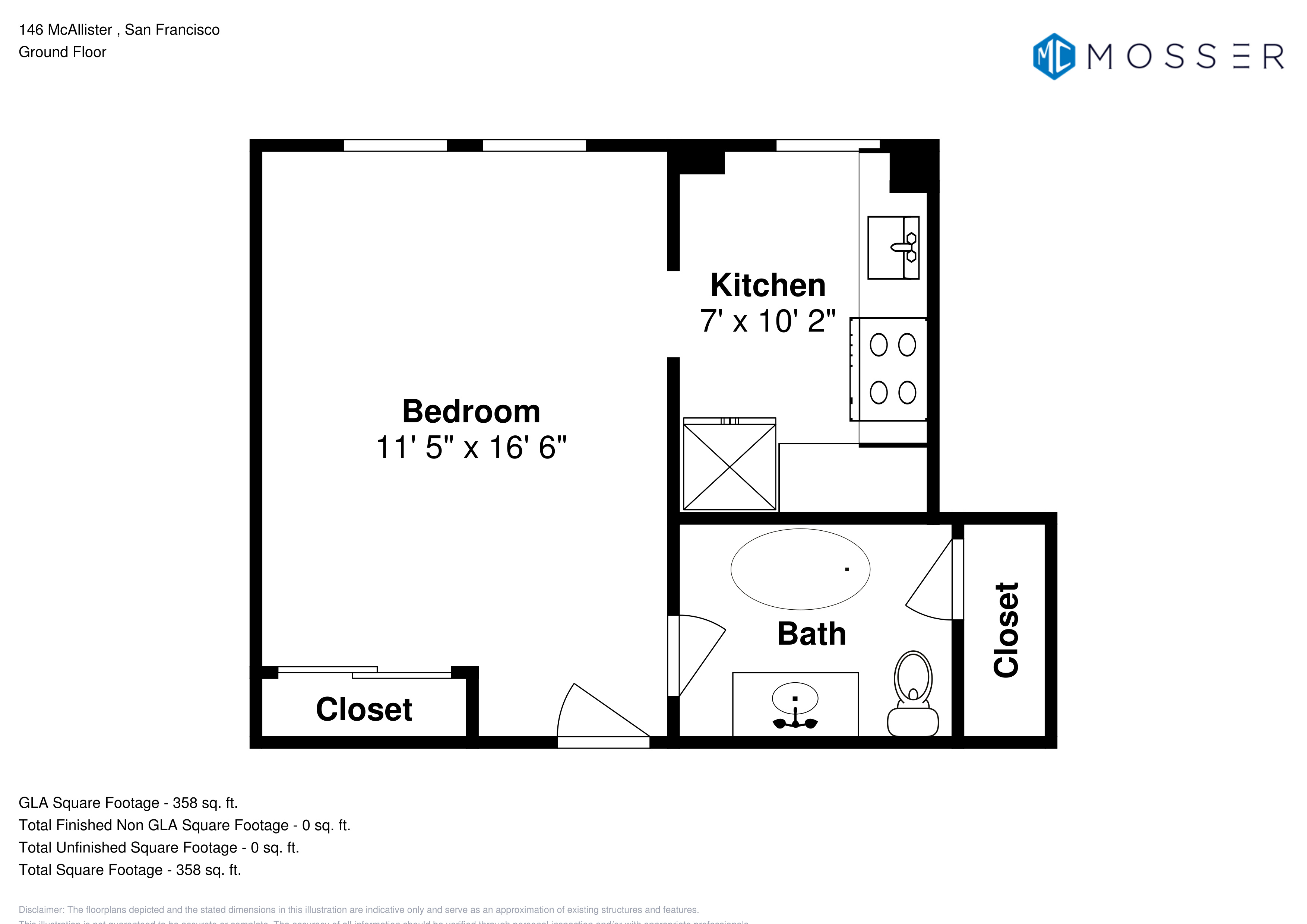 146 McAllister St. – 208