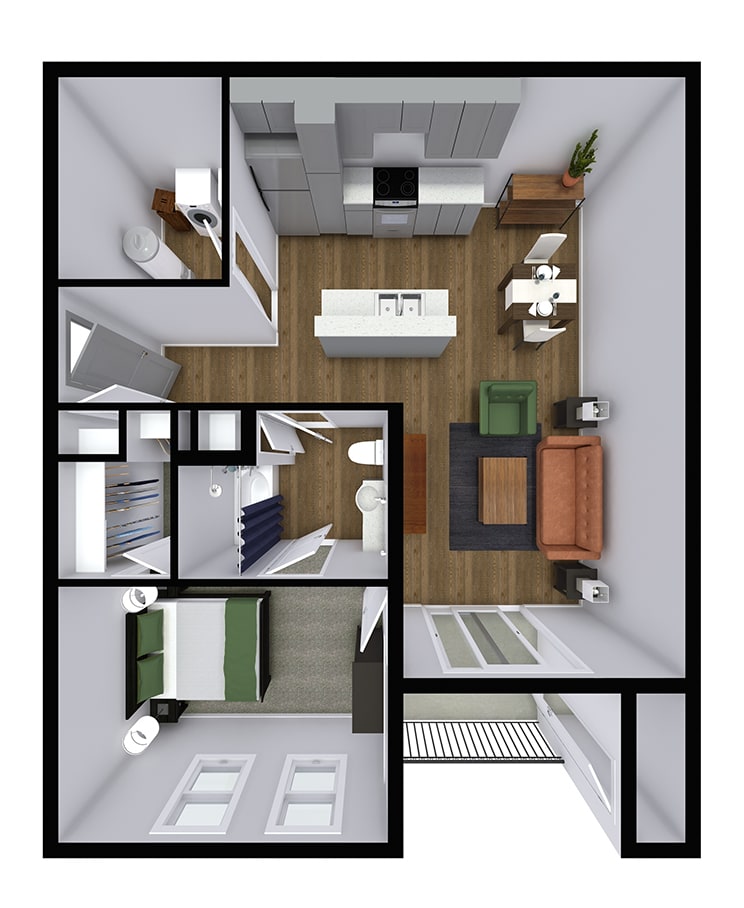 The Village at Sandstone Apartments – 45D