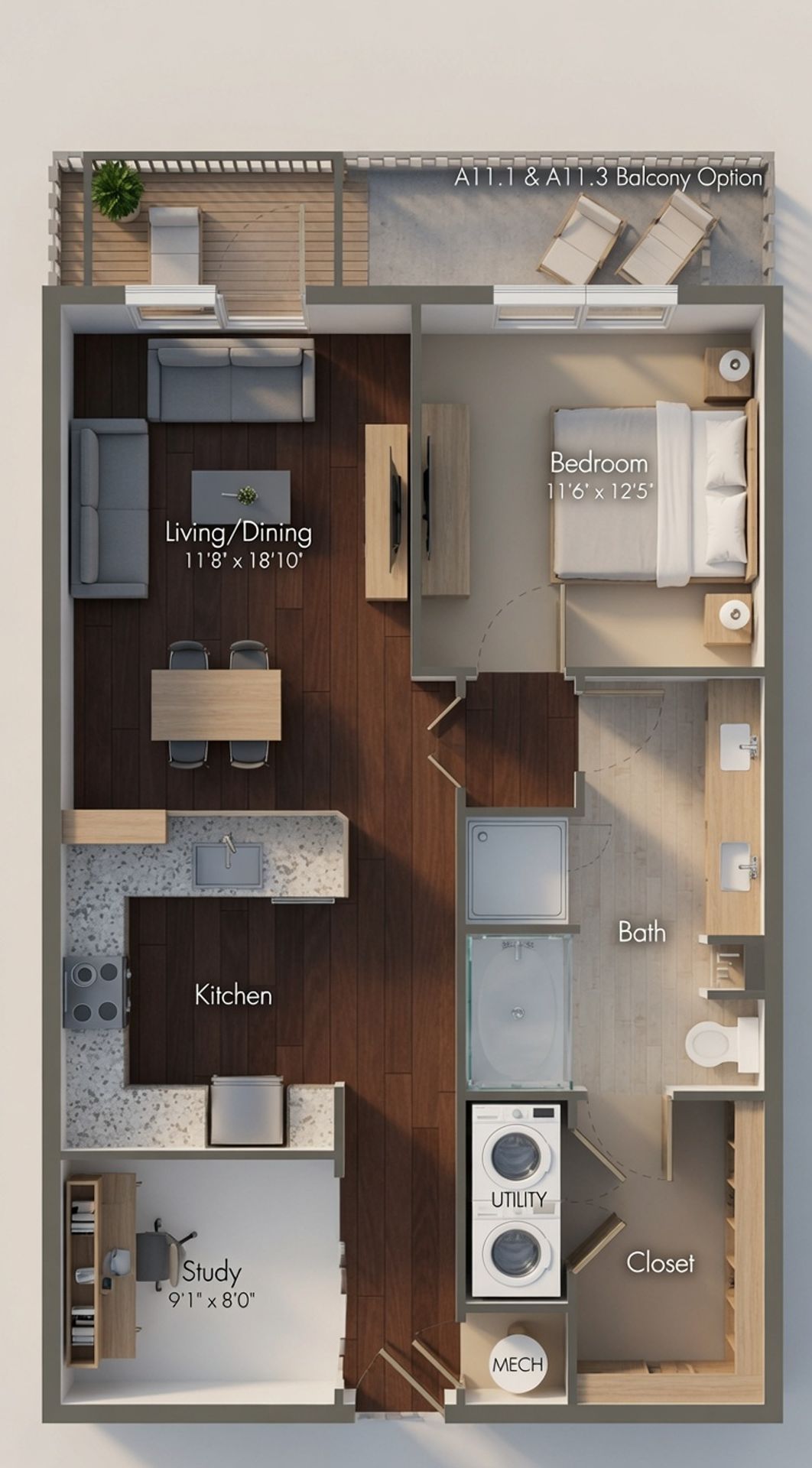 One Oak Grove – 205