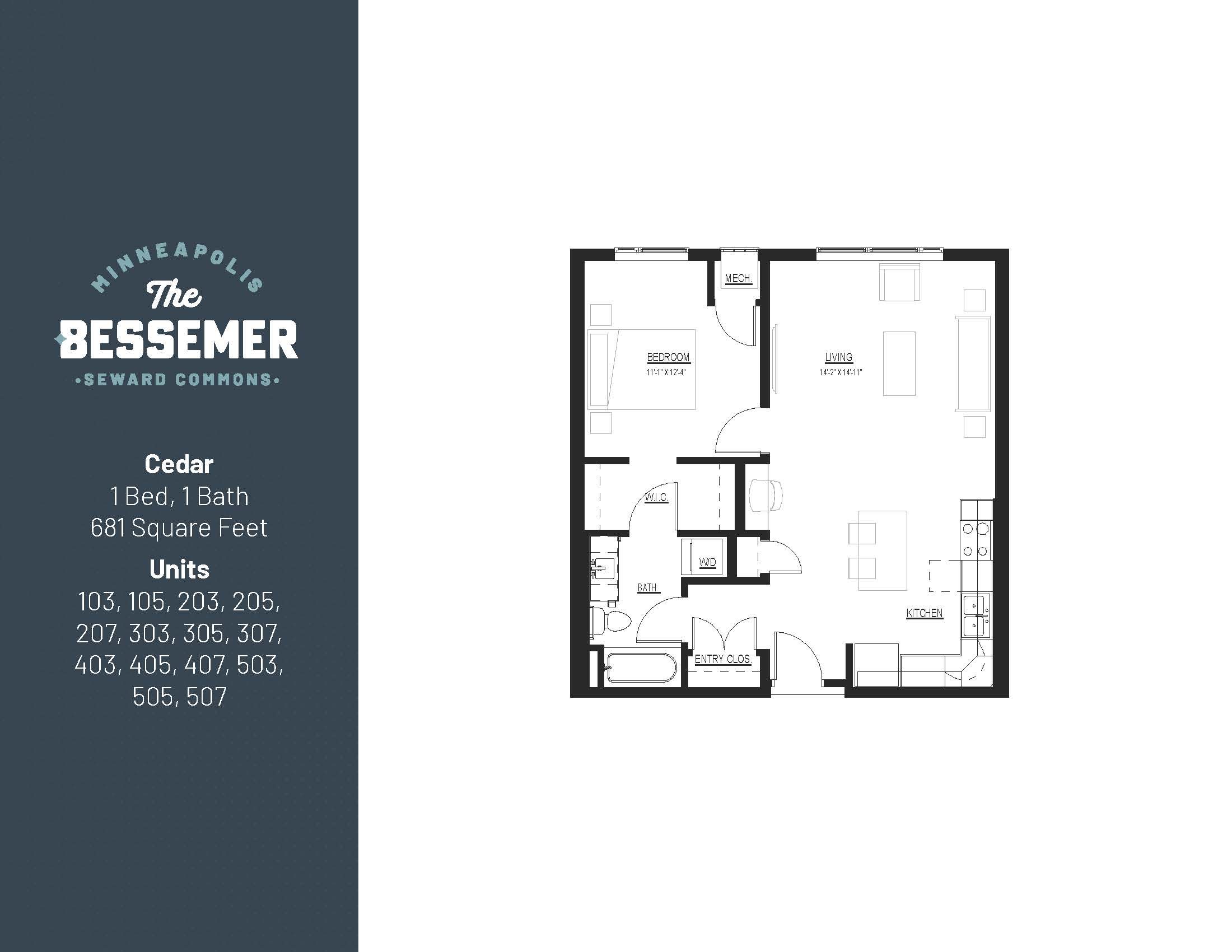 The Bessemer at Seward Commons – 207