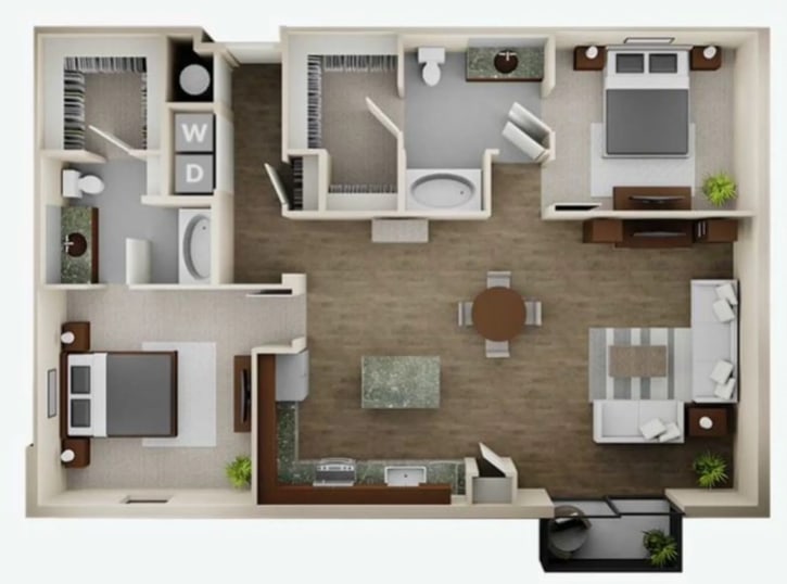 Lofts at City West – 406