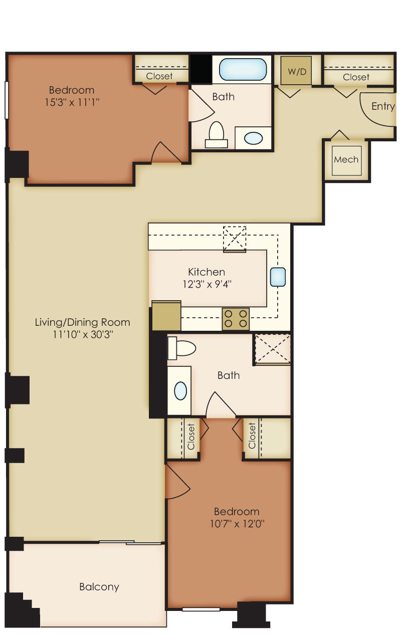 222 Saratoga Apartments – 603
