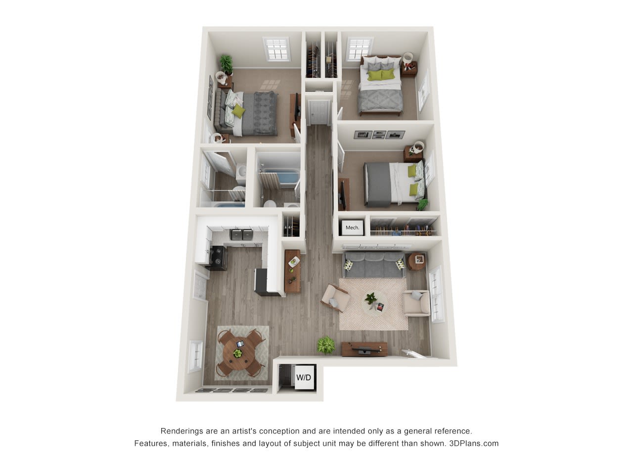 Georgian Oaks Apartments 2 – D06