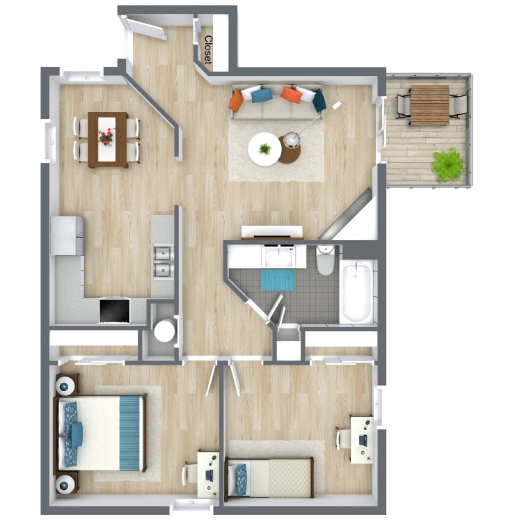 Deerfield Apartments – 555-201