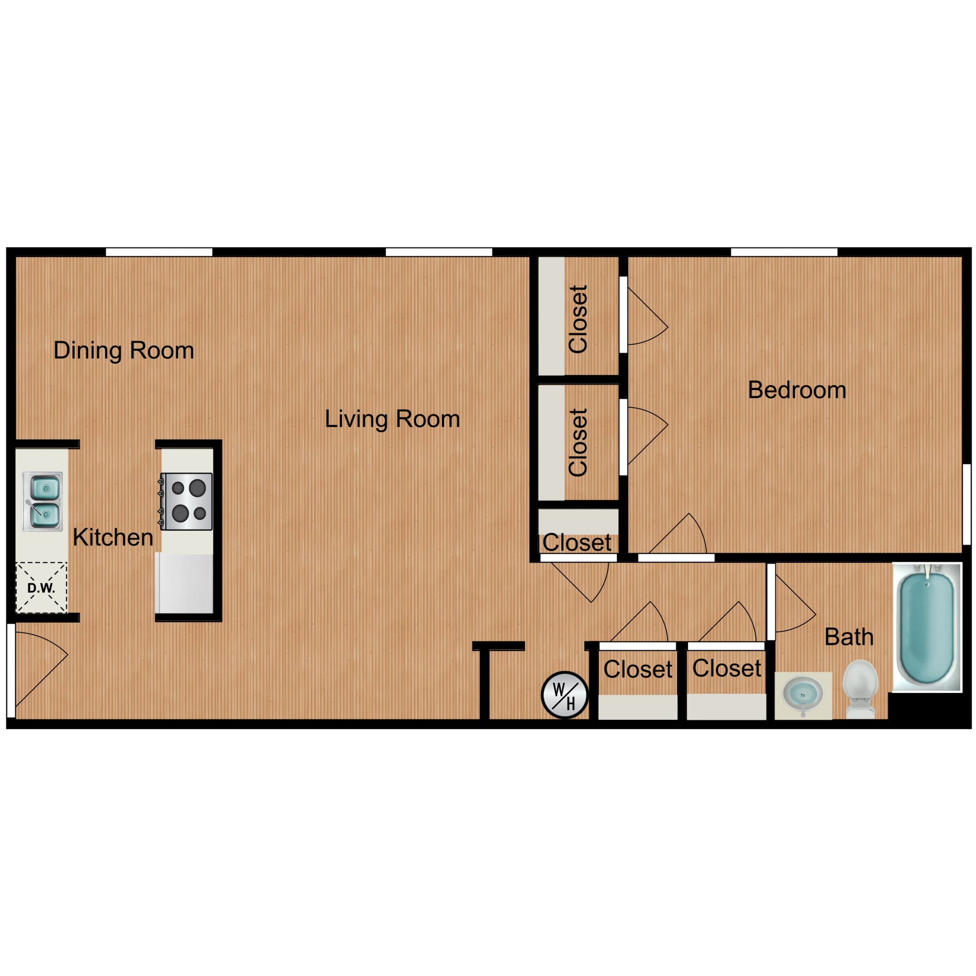 South Pointe Apartment Home – 27D