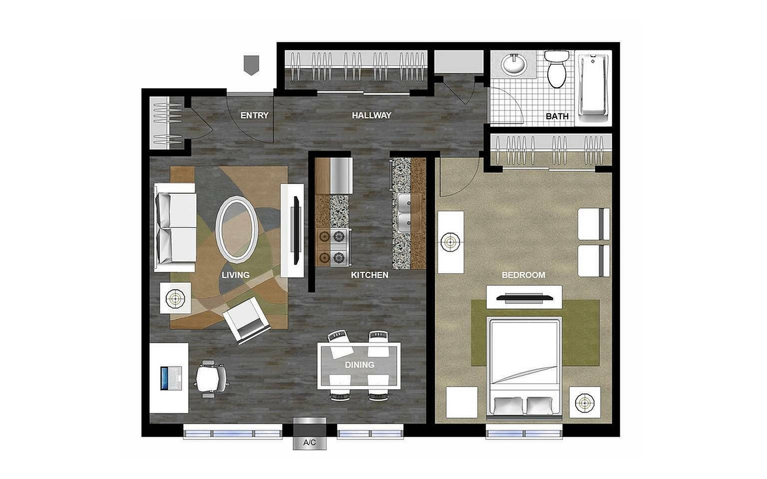 Concierge MN Apartments – D102