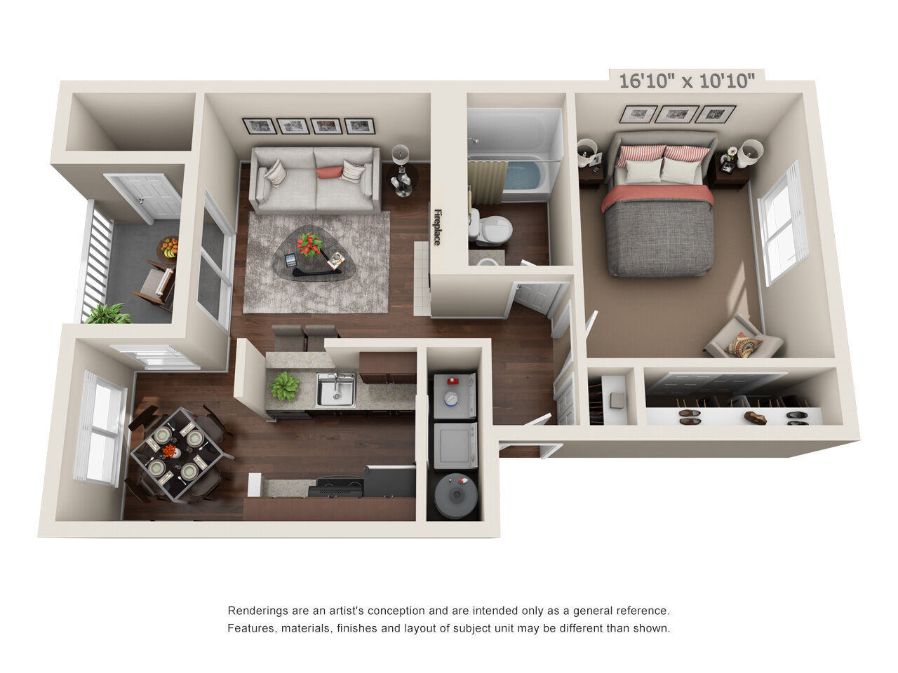 Spinnaker Apartments – E-106