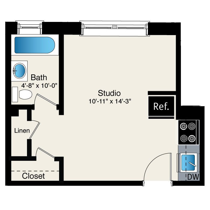 Reside at Belmont Harbor – 1405