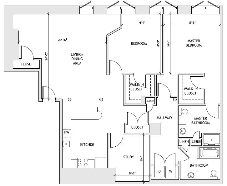 Albany Lofts at One Broadway – 307