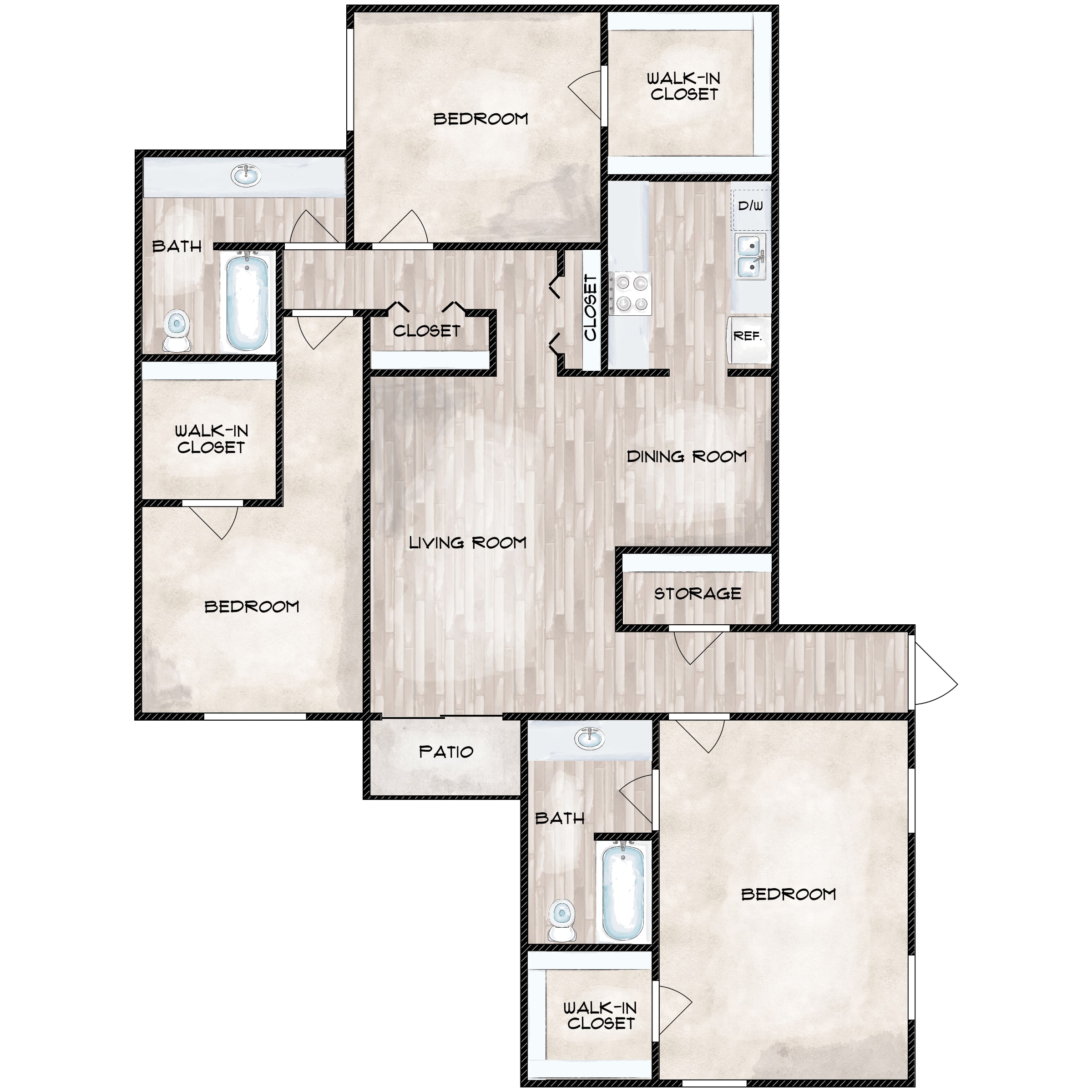 The Retreat @ College Hills – A-A-11
