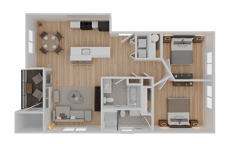 St. Helens Place Apartment Homes – A-302