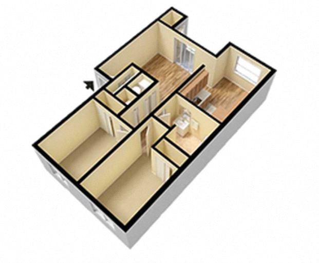 Mountain Glen – 2 Bed 1 Bath