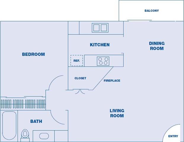 Warner Courtyard Apartments – 205