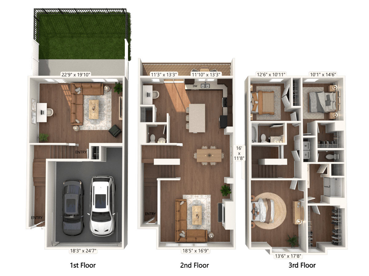 Avalon Townhome Collection Brier Creek – 017-5717